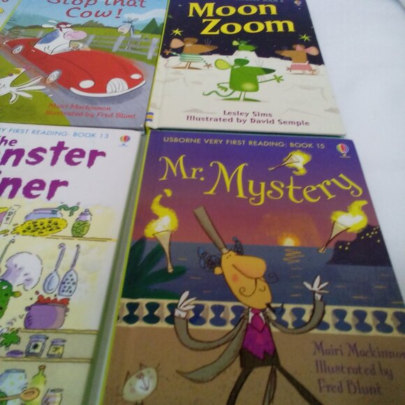 Usborne Very First Reading Book Lot of 6 Hardcover - Picture 5 of 8